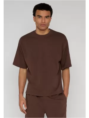 Férfi póló URBAN CLASSICS TB8097 CSOKOLÁDÉBARNA