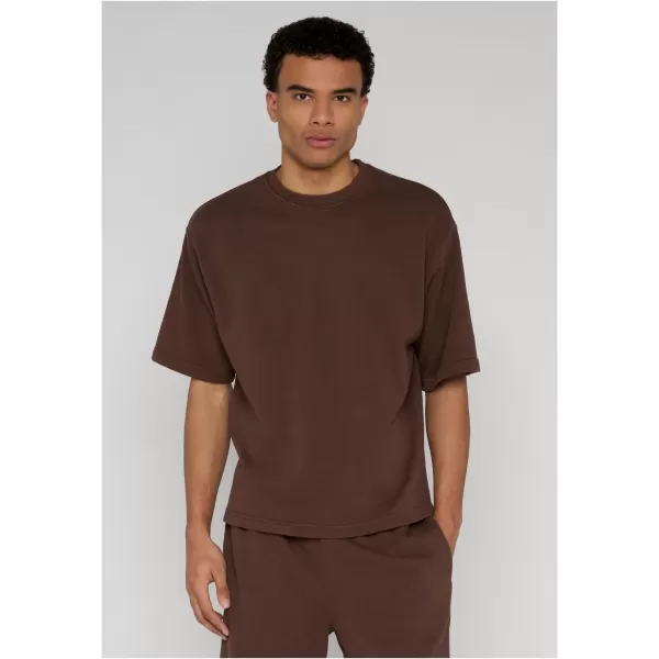  Férfi póló URBAN CLASSICS TB8097 CSOKOLÁDÉBARNA 