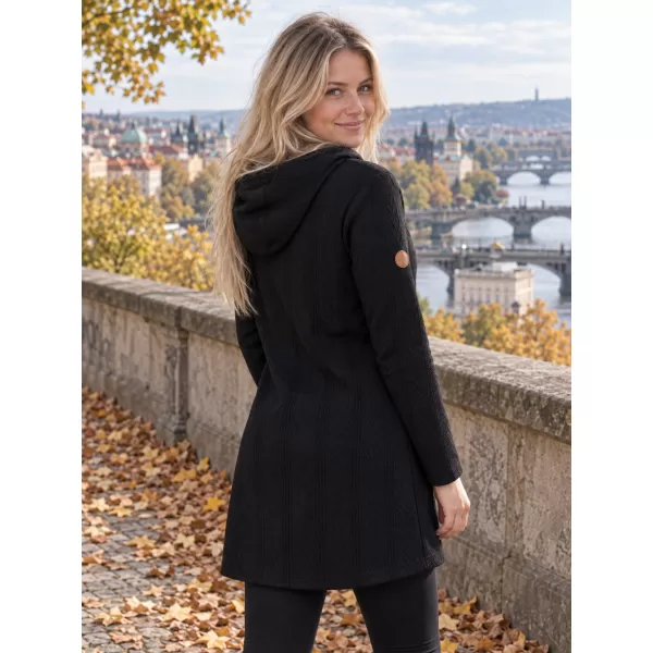  Női pulóver ALTISPORT INA FEKETE 
