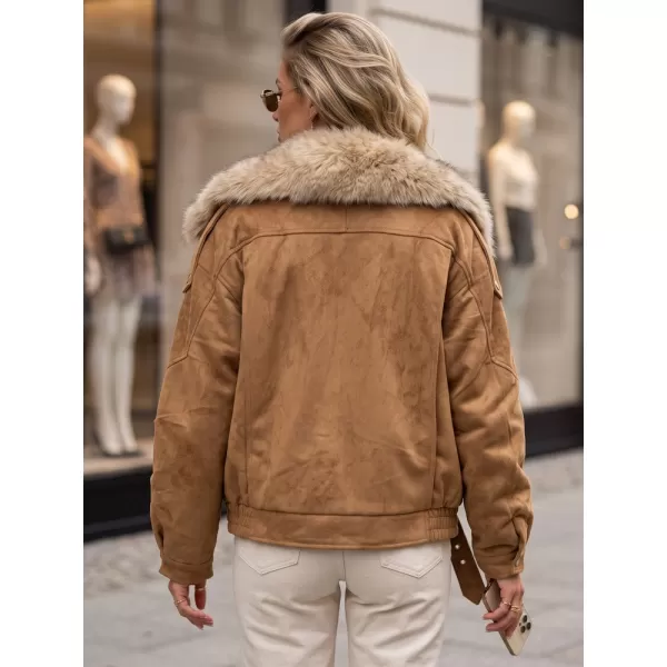  Női kabát DSTREET TY5702 KARAMELLA 