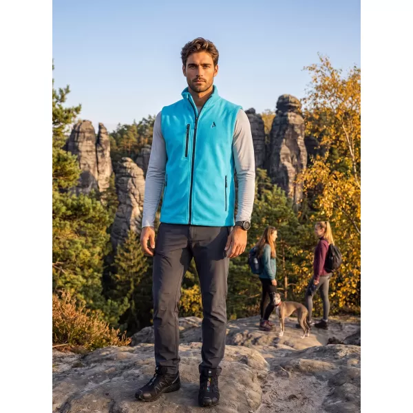  Férfi polár mellény ALTISPORT ALM002525 TÜRKIZ 