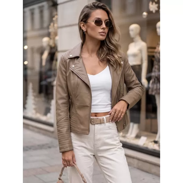  Női kabát DSTREET TY5712 BÉZS 