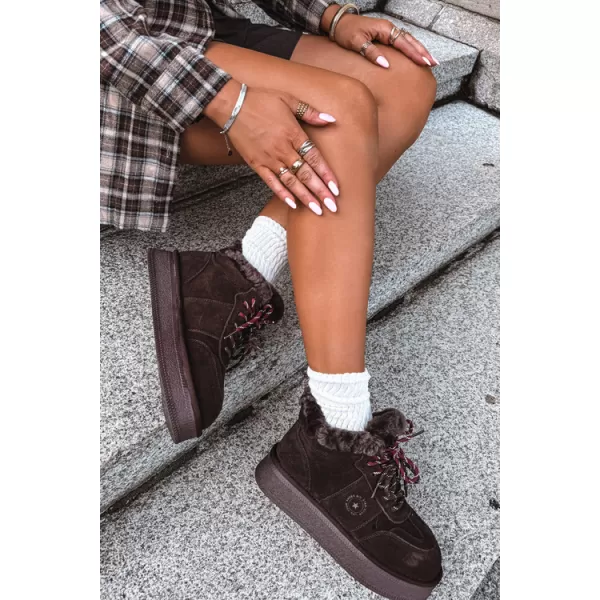  Női hóemberek BIG STAR SHOES UU274312 CSOKOLÁDÉ 