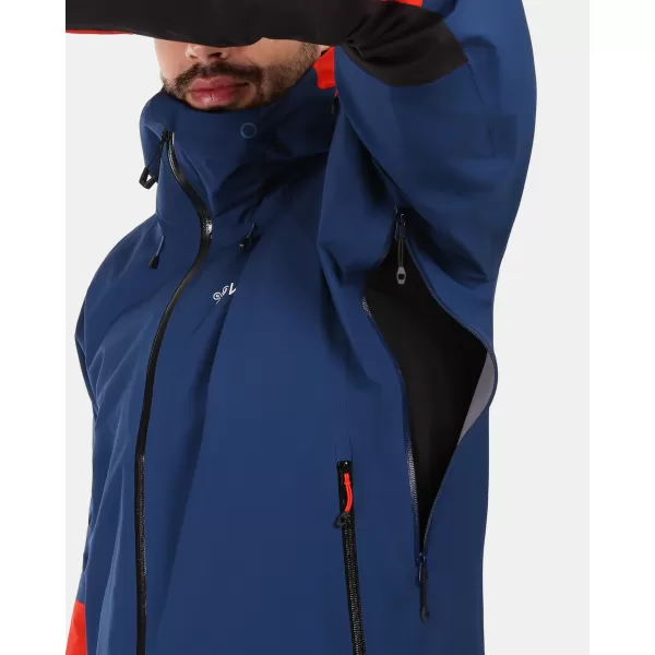  Hardshell férfi kabát KILPI MAMBA-M 1M0101KI SÖTÉTKÉK 