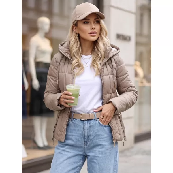  Női kabát DSTREET TY5858 BÉZS 