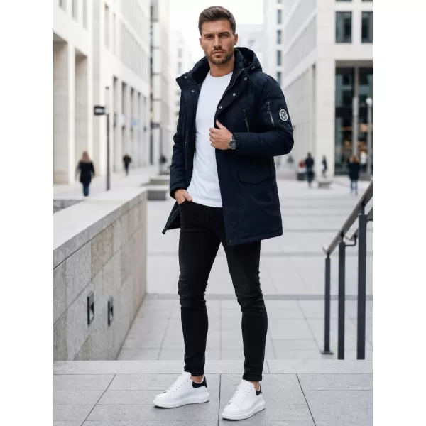 Férfi dzseki DSTREET TX5106 SÖTÉTKÉK 