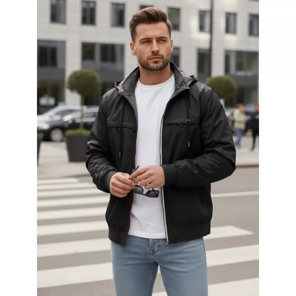  Férfi dzseki DSTREET TX5135 FEKETE 
