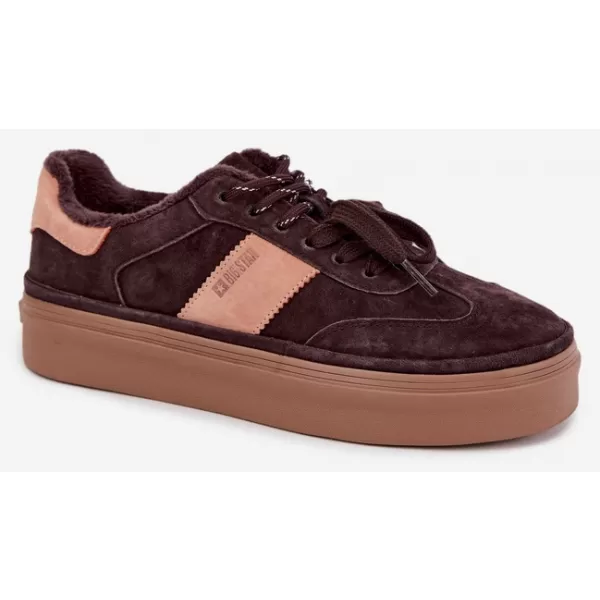  Női tornacipő BIG STAR SHOES UU274770 BARNA/BÉZS ÁRNYÉKOK 