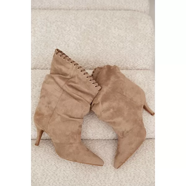  Női csizma BOTO 2568A KHAKI 