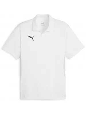 Férfi póló gallérral PUMA TEAMGOAL POLO 658771-04 PUMA FEHÉR/FEKETE/TOLLSZÜRKE