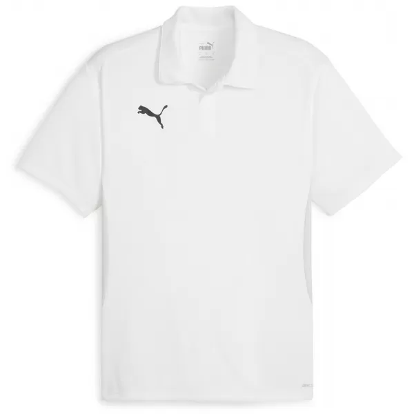  Férfi póló gallérral PUMA TEAMGOAL POLO 658771-04 PUMA FEHÉR/FEKETE/TOLLSZÜRKE 