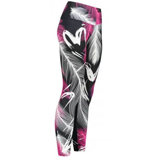  Női prémium hosszú leggings (új méretek) ALTISPORT VOJ/ALW001LEG05 FEKETE/RÓZSASZÍN 