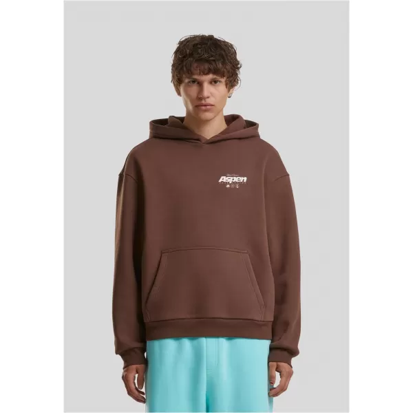  Férfi pulóver URBAN CLASSICS TB9034-14274 CSOKOLÁDÉBARNA 