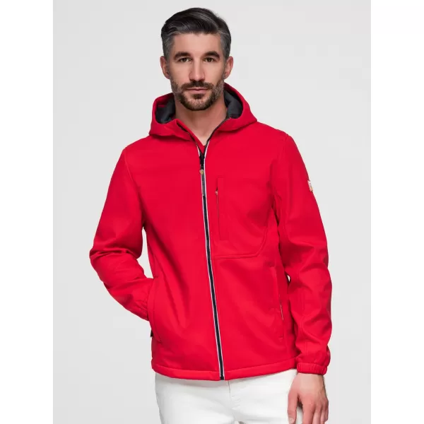  Férfi softshell kabát OMBRE OM-JANP-0292 SZERK 