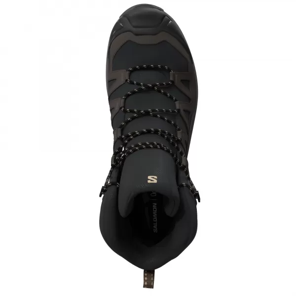  Férfi cipők SALOMON X ULTRA 360 MID GORE-TEX L45473200 FEKETE/SÖTÉT SIRÁLY SZÜRKE/SÖTÉT FÖLD 