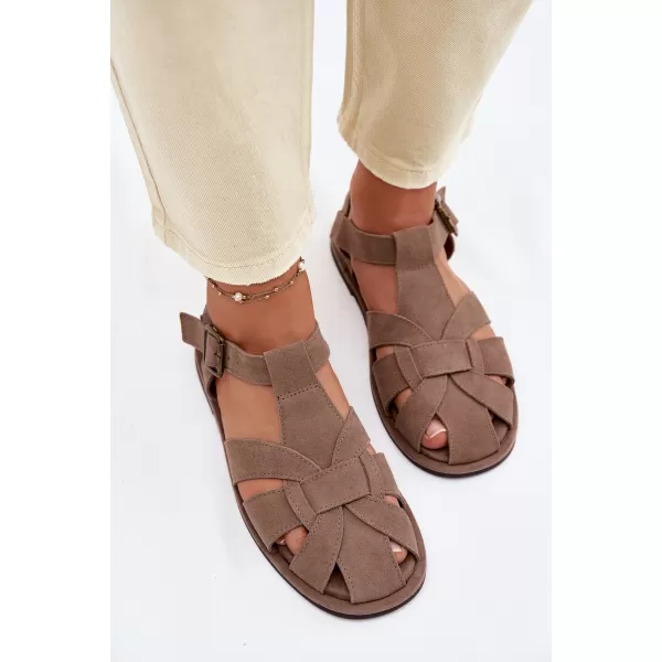  Női szandál BIG STAR SHOES TT274250 BÉZS 
