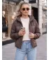 Női kabát DSTREET TY6092 BARNA