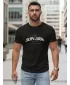 Férfi póló DSTREET NX5019R-BK FEKETE