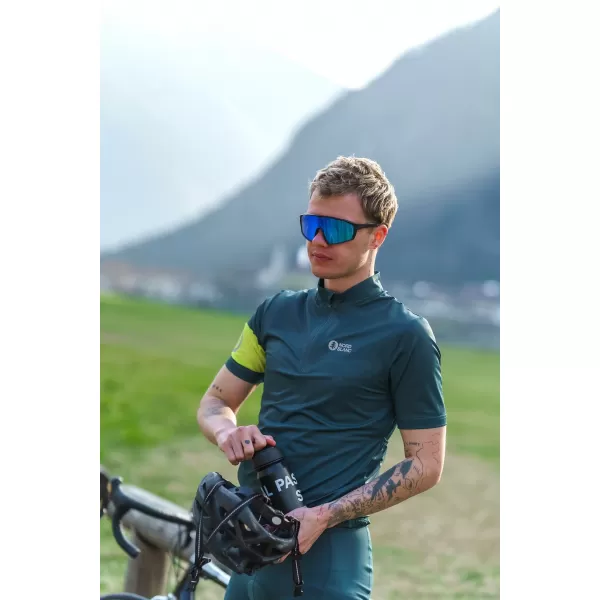  Férfi kerékpáros mez NORDBLANC CAMEL NBSMF8079 ZÖLD 