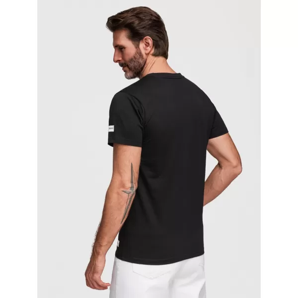  Férfi póló OMBRE OM-TSPT-0269 FEKETE 