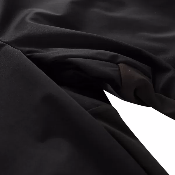  Női softshell nadrág ALPINE PRO ABARA 2 FEKETE 