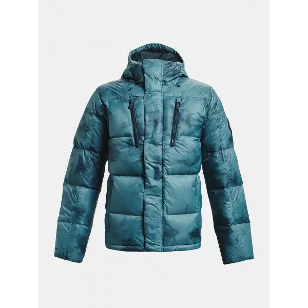  Férfi dzseki UNDER ARMOUR UA STORM CGI DOWN PRINTED STORM JKT 1365809-413 KÉK 
