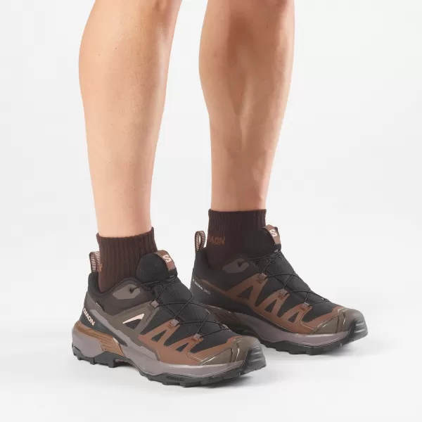  Férfi cipők SALOMON X ULTRA 360 GORE-TEX L45473300 FEKETE/SÖTÉT SIRÁLY SZÜRKE/SÖTÉT FÖLD 