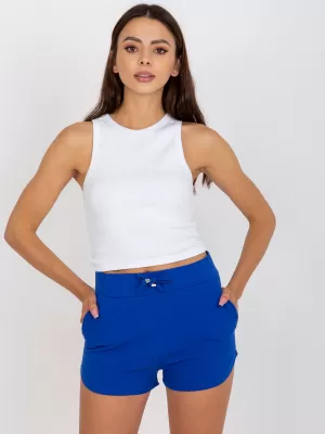 Női rövidnadrág BASIC FEEL GOOD AP-SN-119.07 SÖTÉTKÉK