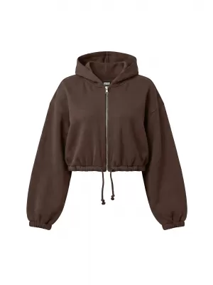 Női pulóver URBAN CLASSICS TB8635-14274 CSOKOLÁDÉBARNA