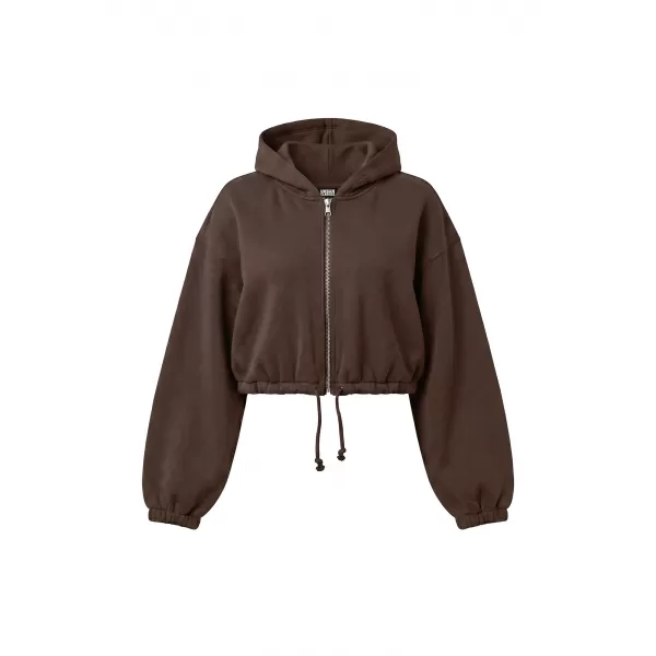  Női pulóver URBAN CLASSICS TB8635-14274 CSOKOLÁDÉBARNA 