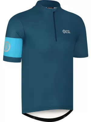 Férfi kerékpáros mez NORDBLANC CAMEL NBSMF8079 KÉK