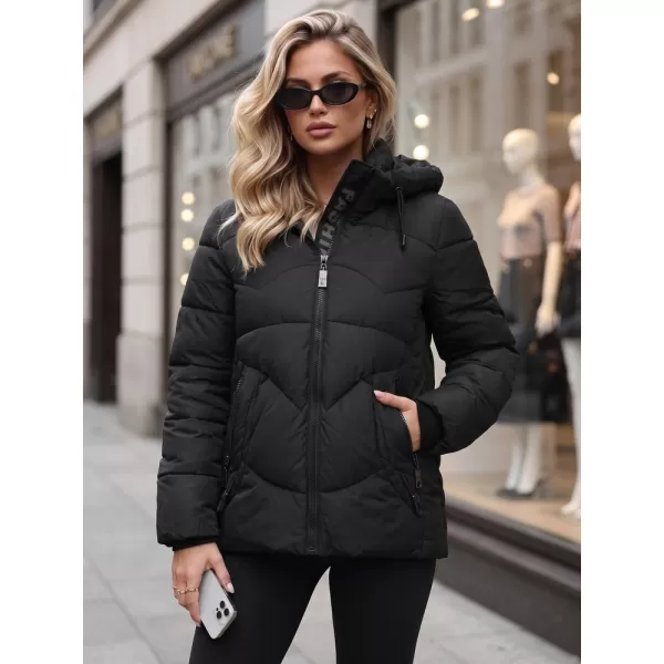  Női kabát DSTREET TY5751 FEKETE 