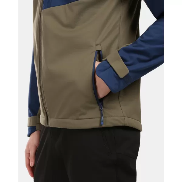  Férfi softshell kabát KILPI ONTAVIO-M 1M0112KI KHAKI 