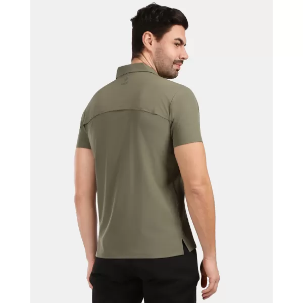  Férfi ing KILPI BOMBAY-M 1M0312KI ZÖLD 