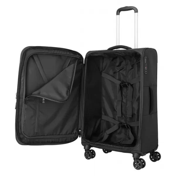  Bőrönd TRAVELITE Kick Off 4w M exp FEKETE 