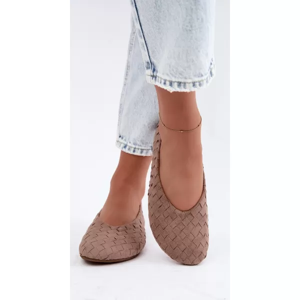  Női balerinák BOTO 9867 KHAKI 
