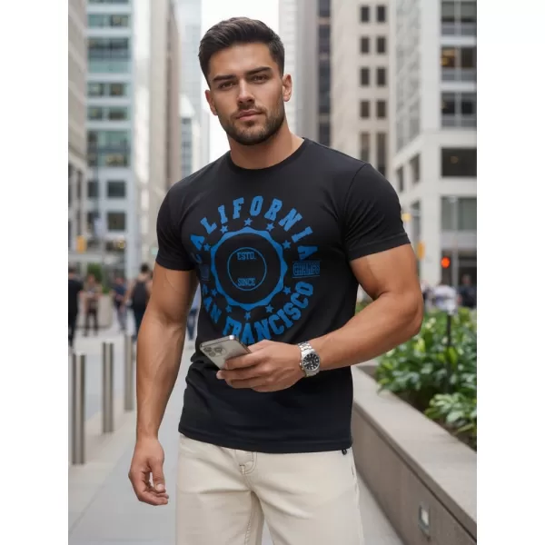  Férfi póló DSTREET RX5085 FEKETE 