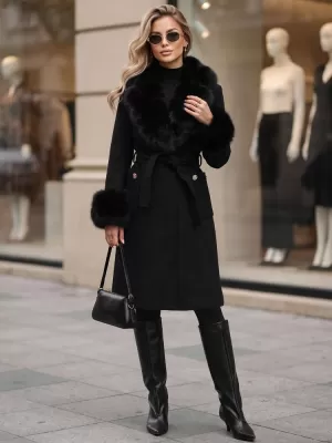 Női kabát DSTREET TY6074 FEKETE