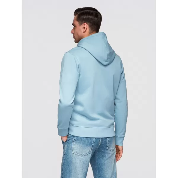  Férfi pulóver OMBRE OM-SSBZ-0272 KÉK 