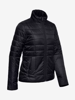 Női kabát UNDER ARMOUR INSULATED STORM JACKET 1342812-001 FEKETE