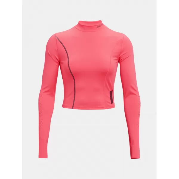  Női póló UNDER ARMOUR UA RUN ANYWHERE LASER LS 1365641-819 RÓZSASZÍN 