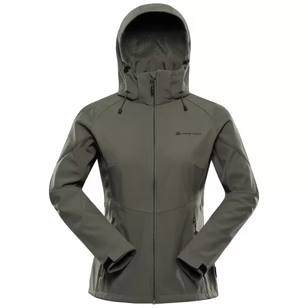  Női softshell kabát ALPINE PRO HOORA 2 FORRALT BAZSALIKOM 