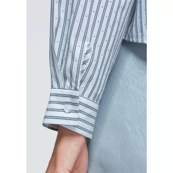  Női ing OMBRE OW-SH-E0069 SZÜRKE 