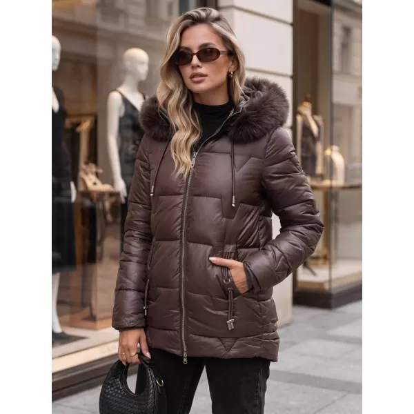  Női kabát DSTREET TY5758 LILA 