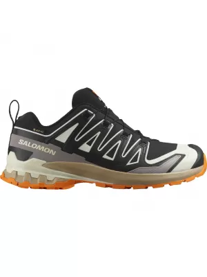 Férfi cipők SALOMON XA PRO 3D V9 GORE-TEX L47881900 FEKETE/VANÍLIA JÉG/KURKUMA