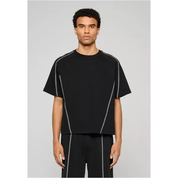  Férfi póló URBAN CLASSICS TB8438-00007 FEKETE 