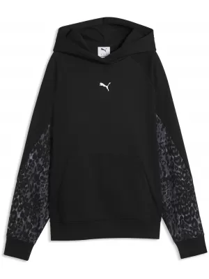 Női pulóver PUMA SPORT ANIMAL STANDARD HOODIE FL 69400701 PUMA FEKETE