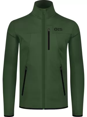 Férfi powerfleece pulóver NORDBLANC MORASS NBSFM8335 ZÖLD