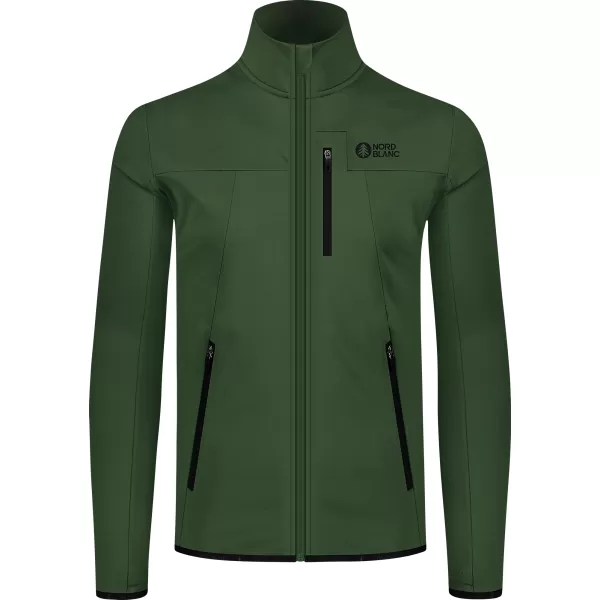  Férfi powerfleece pulóver NORDBLANC MORASS NBSFM8335 ZÖLD 