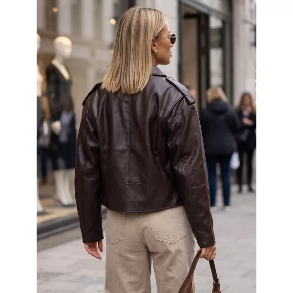  Női kabát DSTREET TY5920 BARNA 